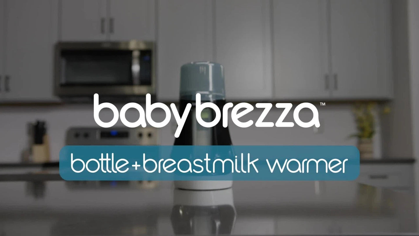 Baby Brezza Safe & Smart Electric Baby Bottle Warmer & Defroster with Bluetooth – Universal Fit for Breastmilk, Formula & Baby Food Jars