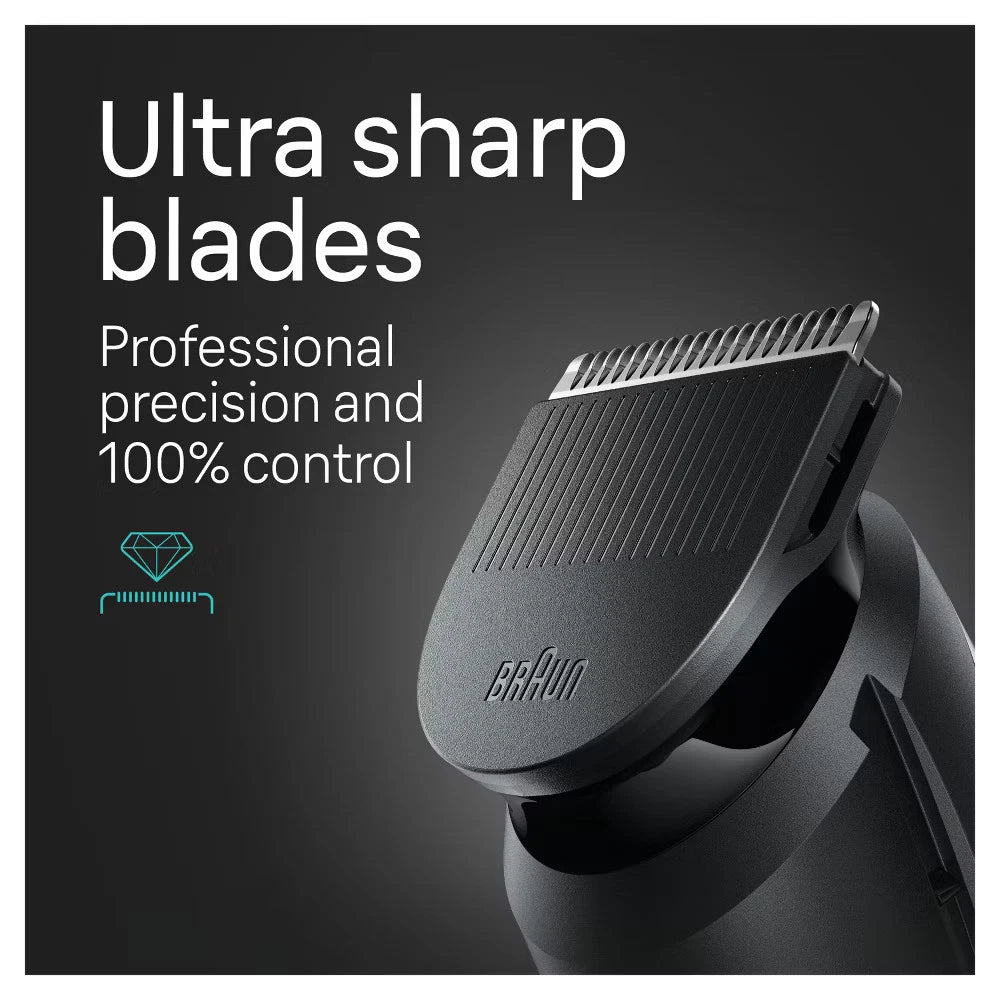 Braun All-in-One Series 5 AiO5490 Rechargeable 9-in-1 Body, Beard & Hair Trimmer