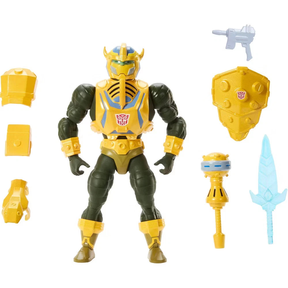 Masters of Universe Origins & Transformers Megatron Armor Skeletor Action