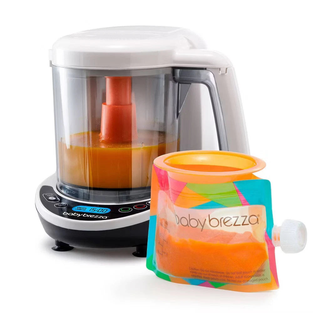 Baby Brezza One Step Deluxe Baby Food Maker – All-in-One Automatic Steamer and Blender Processor Machine