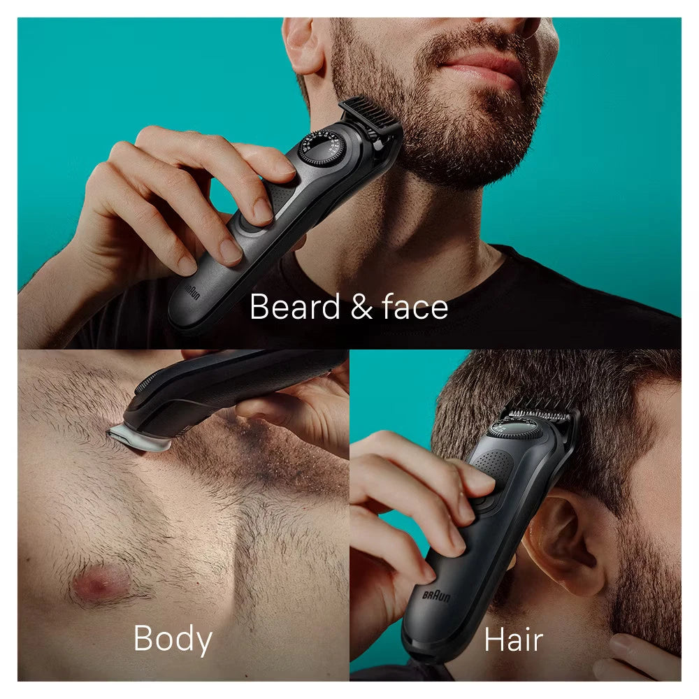 Braun All-in-One Series 5 AiO5490 Rechargeable 9-in-1 Body, Beard & Hair Trimmer