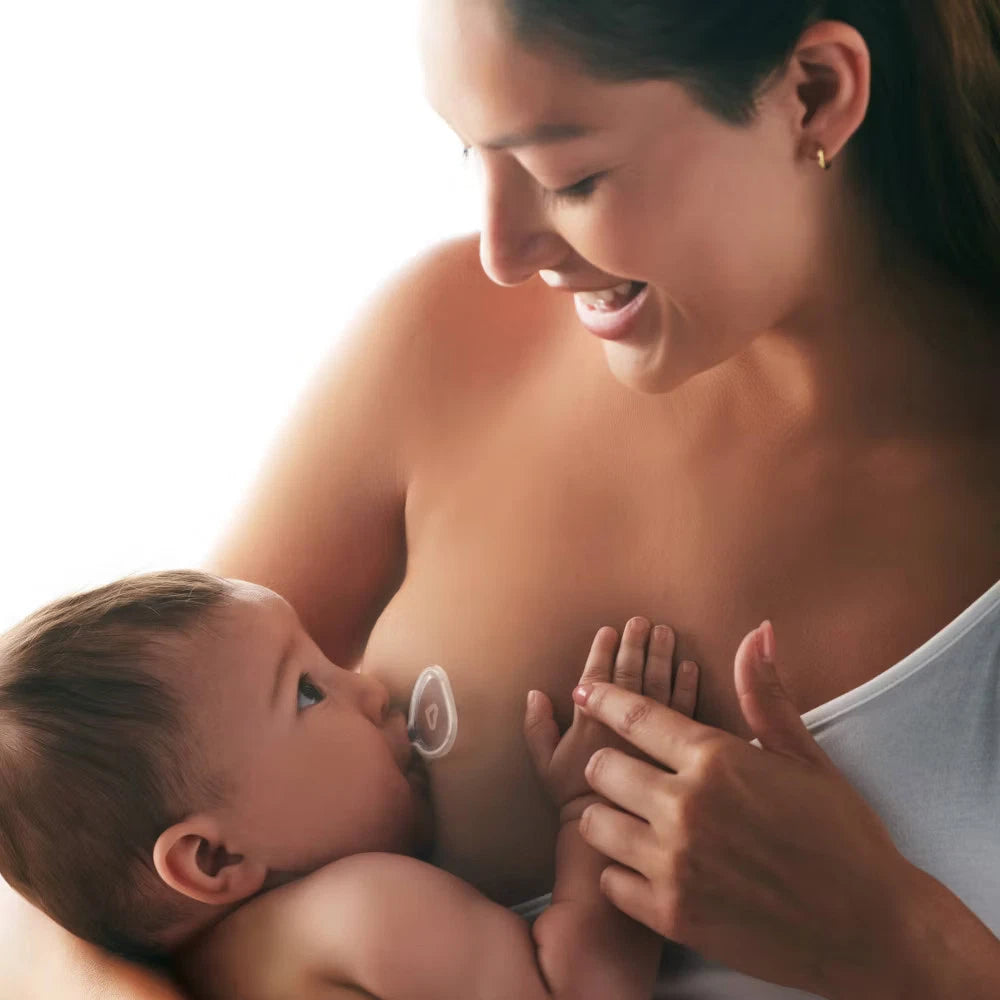 Munchkin Flow Nipple Shield with See-Thru Milk Flow Channel – 24mm Silicone