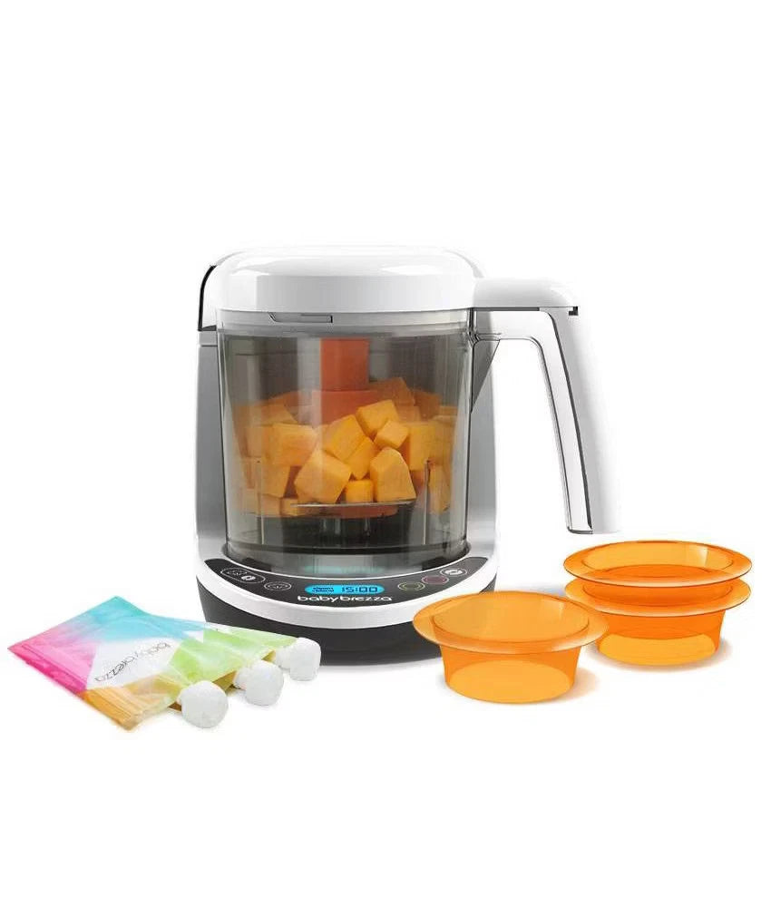 Baby Brezza One Step Deluxe Baby Food Maker – All-in-One Automatic Steamer and Blender Processor Machine