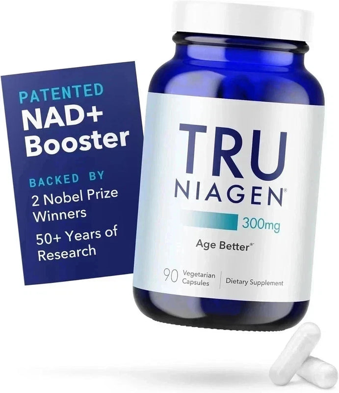 TRU Niagen Nicotinamide Riboside NR 300mg NAD+ Anti‑Aging Booster, 90 Count