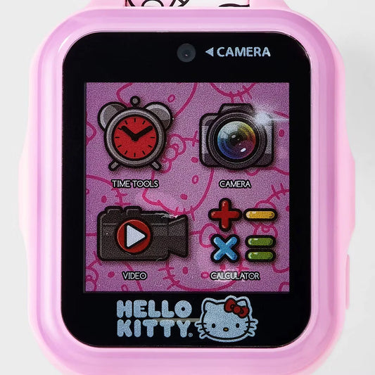 Girls' Hello Kitty Light Up Interactive Smartwatch - PInk