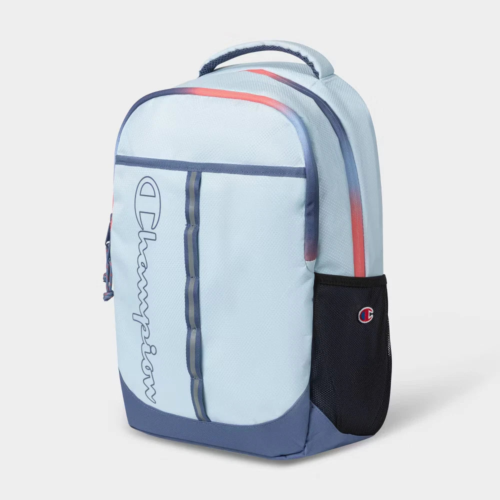 Champion Center Backpack w/ Laptop Sleeve - Light Blue