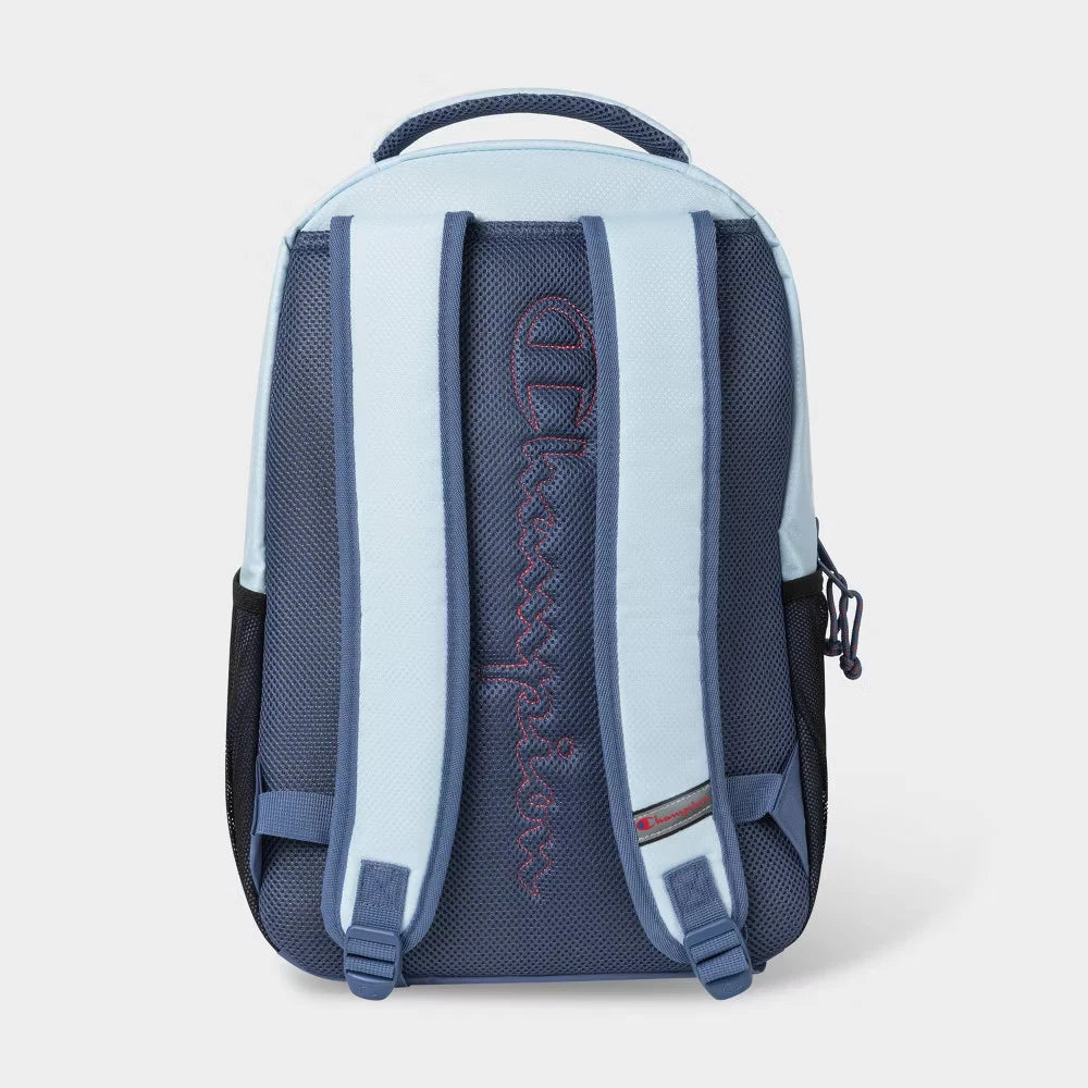Champion Center Backpack w/ Laptop Sleeve - Light Blue