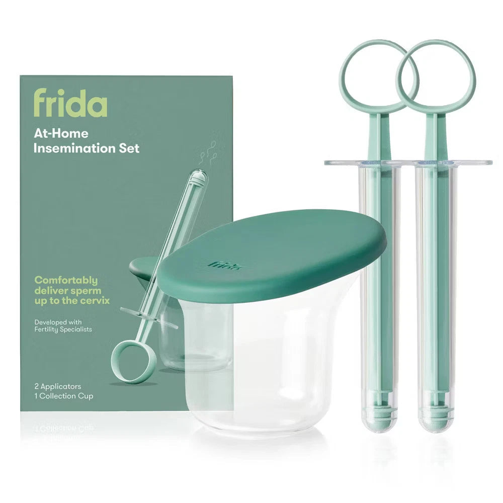 Frida Fertility At-Home Insemination Set with Comfort Grip & Rounded Tip Applicators