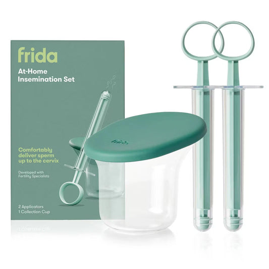 Frida Fertility At-Home Insemination Set with Comfort Grip & Rounded Tip Applicators