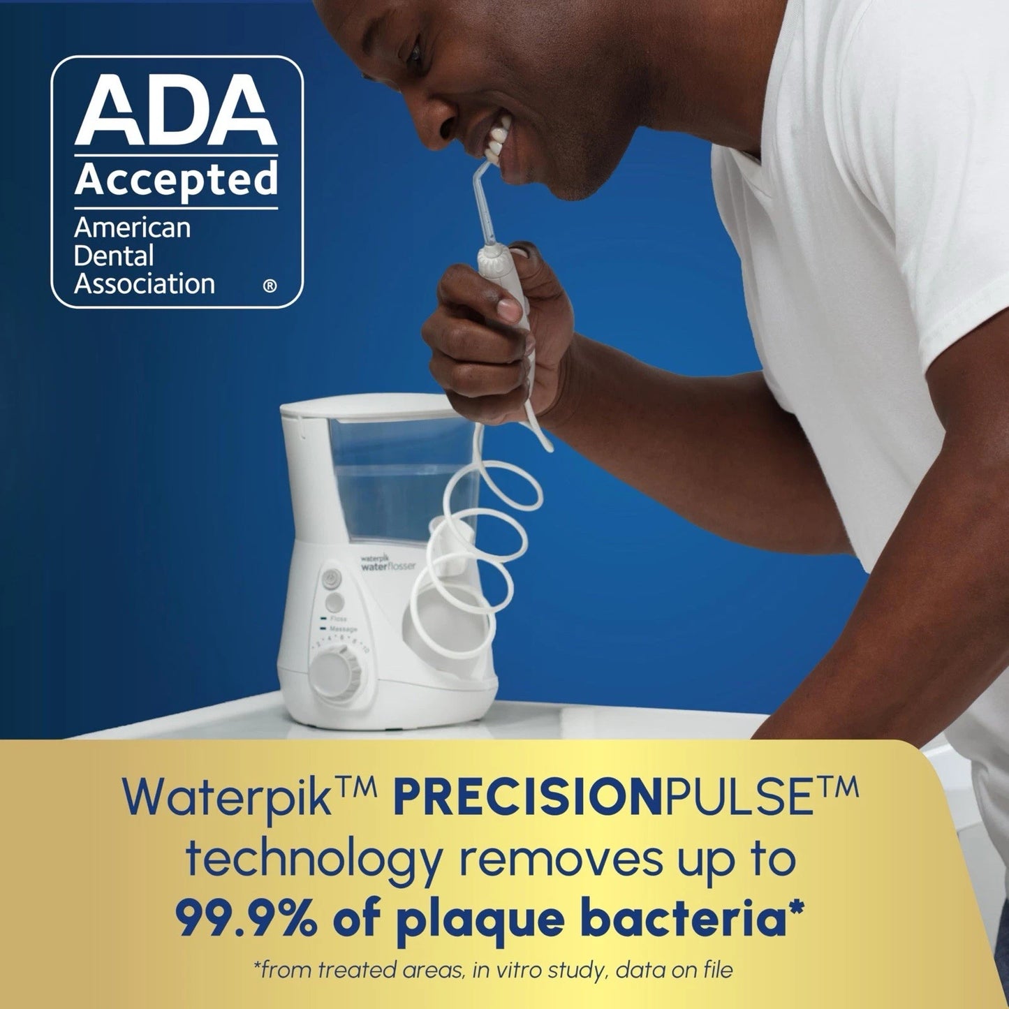Waterpik Aquarius Water Flosser WP-660 – Professional Dental Oral Irrigator White