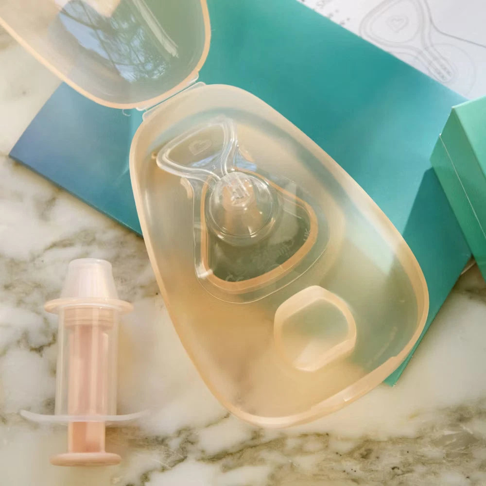 Munchkin Flow Nipple Shield with See-Thru Milk Flow Channel – 24mm Silicone