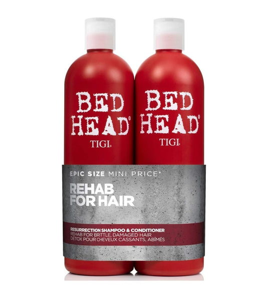 TIGI Bed Head Resurrection Shampoo & Conditioner Set - 25.36oz Duo
