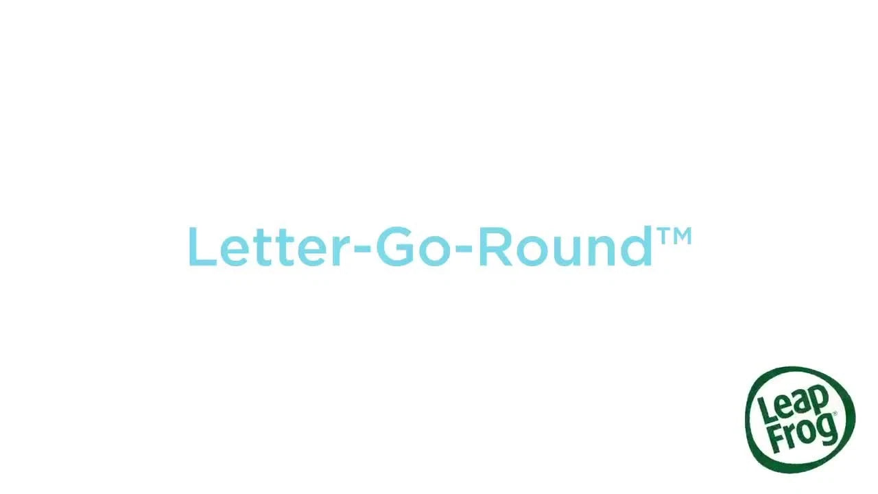 LeapFrog Letter-Go-Round Interactive Educational Learning Toy for Toddlers Ages 1.5-5