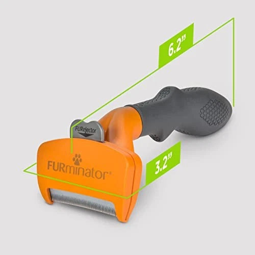 FURminator Undercoat deShedding Tool for Medium Dogs with Long Hair
