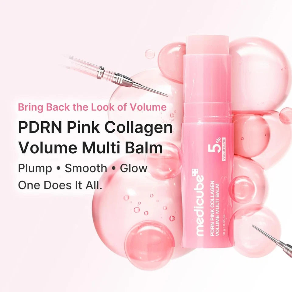 [MED ICUBE] PDRN Pink Collagen Volume Multi Balm - 10g