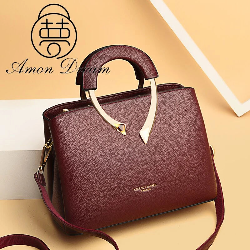 Brand Designer Handbags High Quality Soft Pu Leather Crossbody Bags