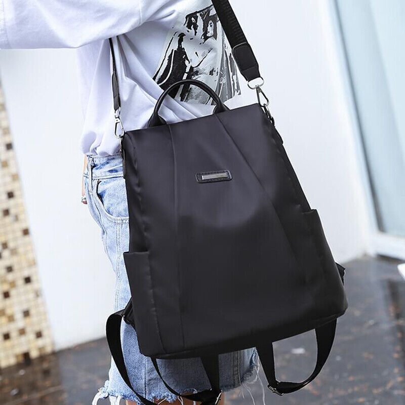 Women Anti-Theft Backpack Waterproof Rucksack Lady School Shoulder Bag Handbag