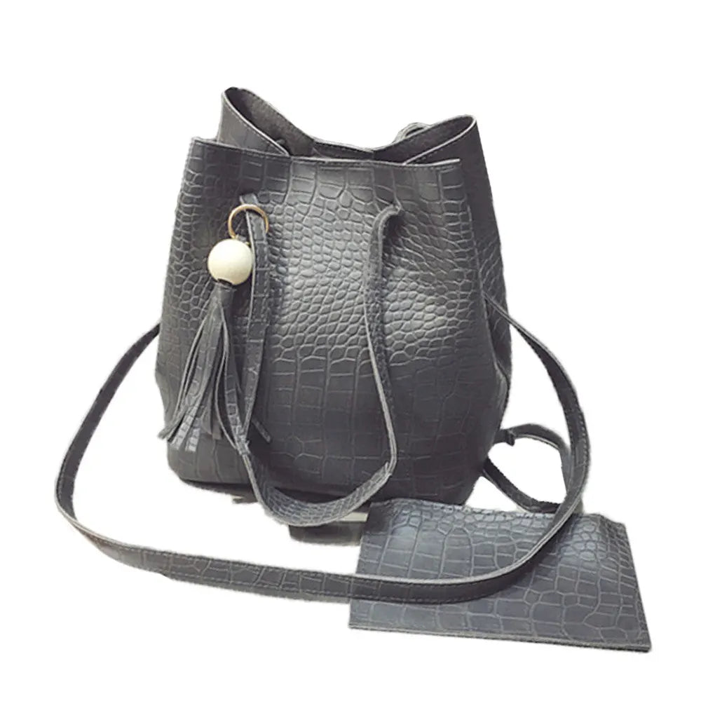 Womens Vegan Leather Shoulder Bag